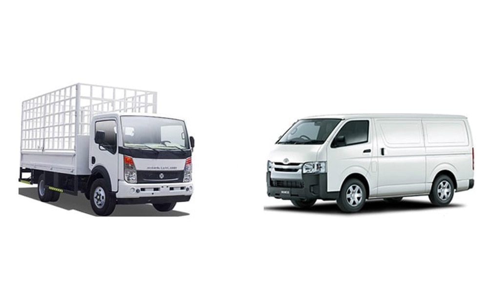 Pickup Truck vs Delivery Van