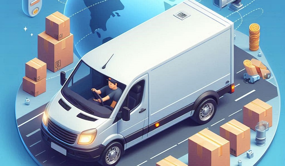 Delivery van for rent in Ajman