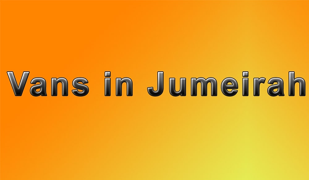 Vans in Jumeirah Park