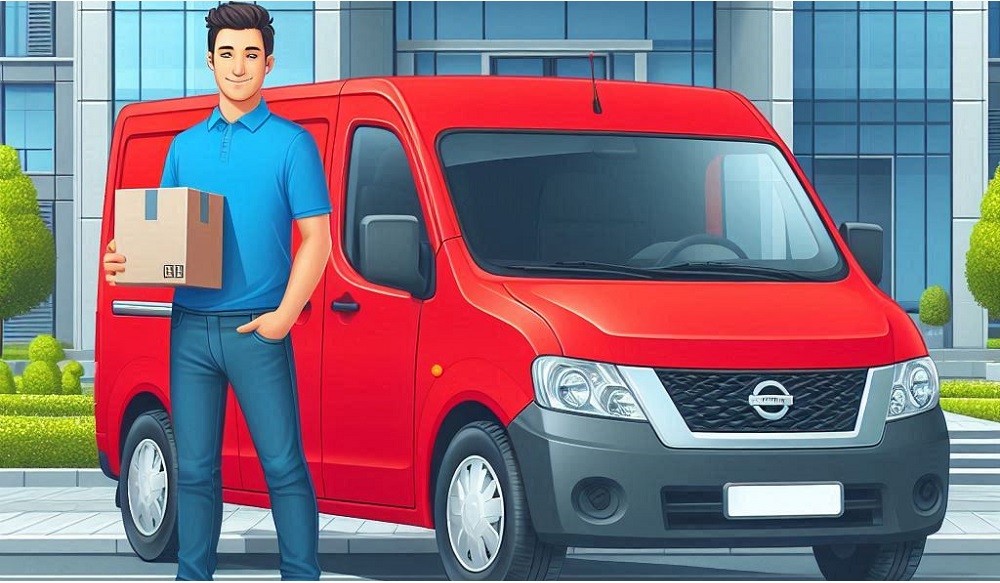 Delivery van for rent in Sharjah